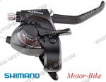 ВЕЛО КОМАНДИ ФИКСИРАНИ - 7 ТИП ПОМПА (С РЪЧКИ) SHIMANO ST-EF41-L3/R7-2